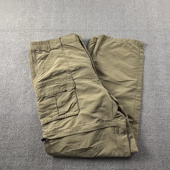 LL Bean Pants Adult Size Large Brown Tan Active Outdoor Casual Men's - Picture 14 of 15